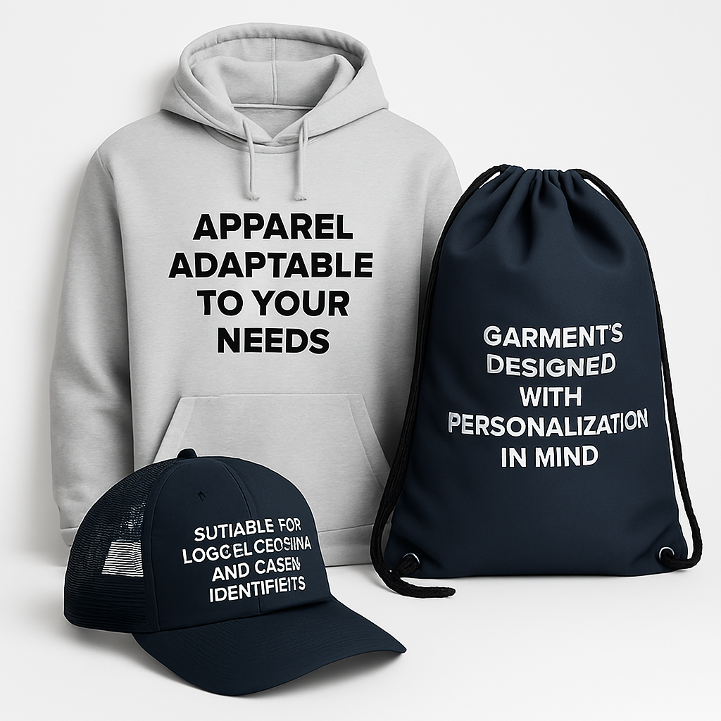 custom hoodies and bags
